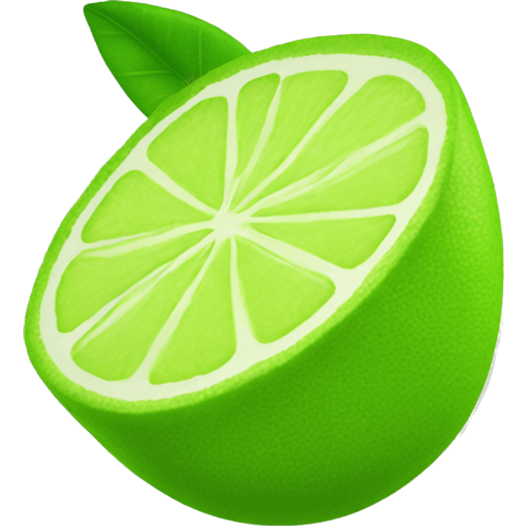 Key lime green  emoji