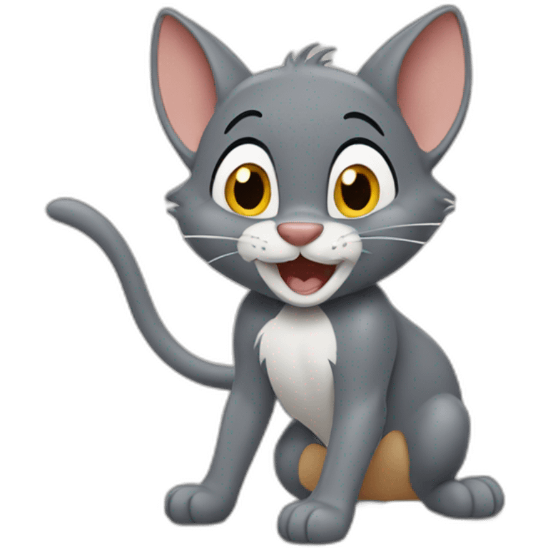 tom & jerry emoji