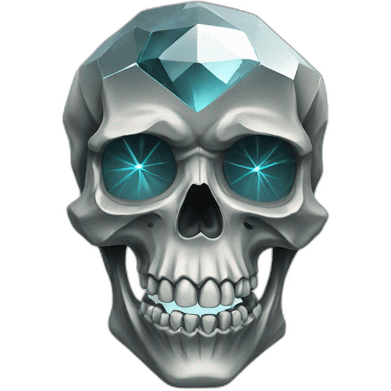 diamond skull emoji