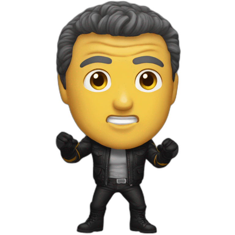 Silvester stallone rocky penarol black yellow emoji