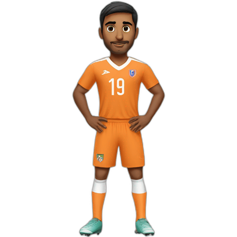 indian football player emoji