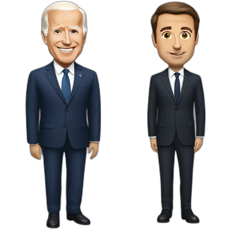 macron zelensky biden emoji