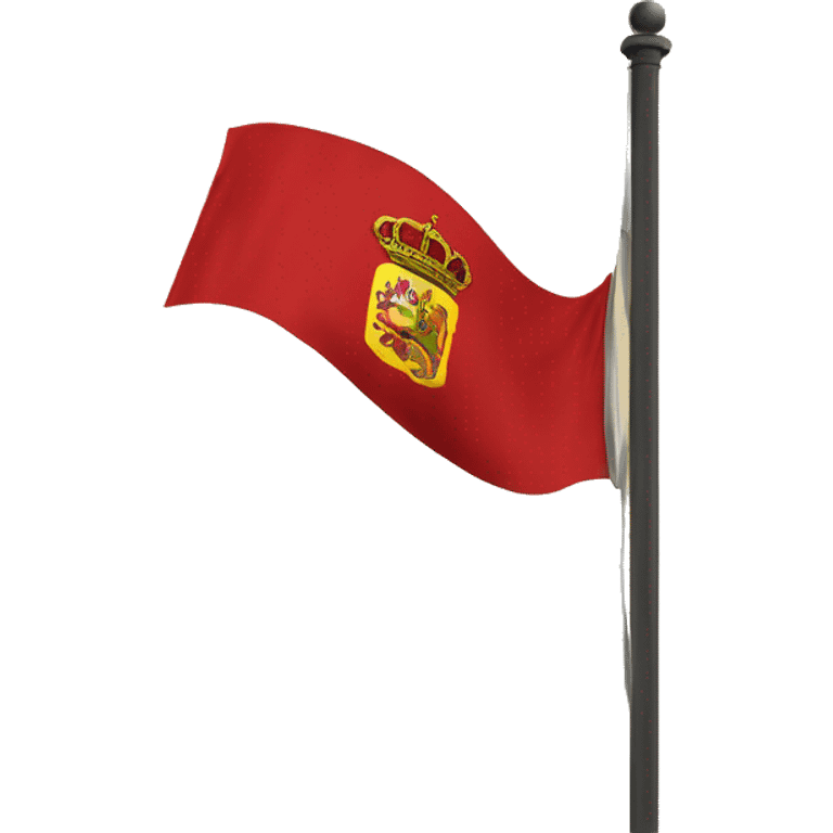 the flag of the old Spanish Empire emoji