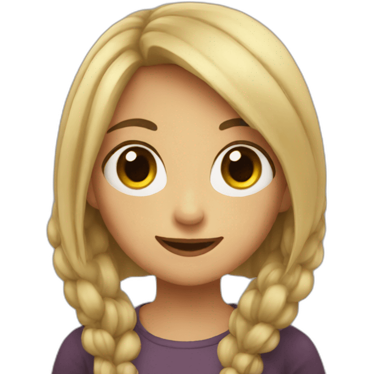 monter girl emoji