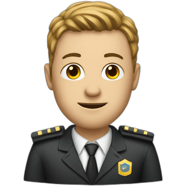 Cybersecurity officer emoji