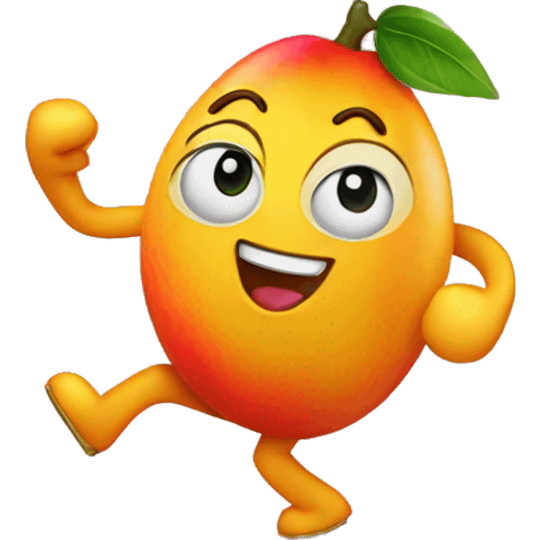 dancing mango emoji