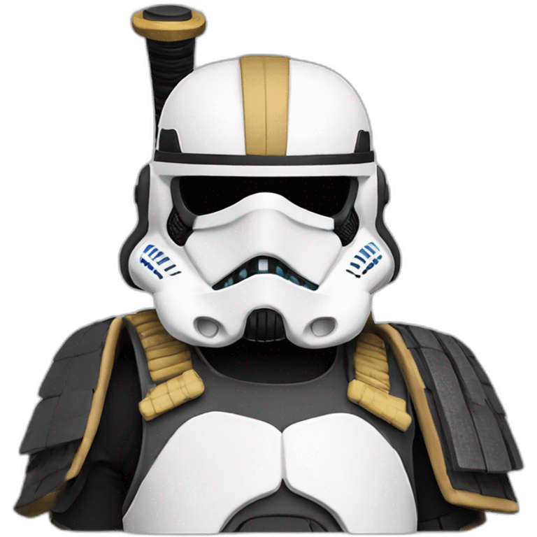 Ninja Samurai Stormtrooper emoji