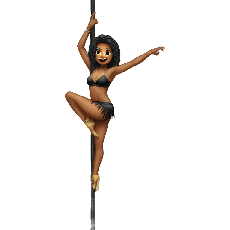 Pole dancer emoji