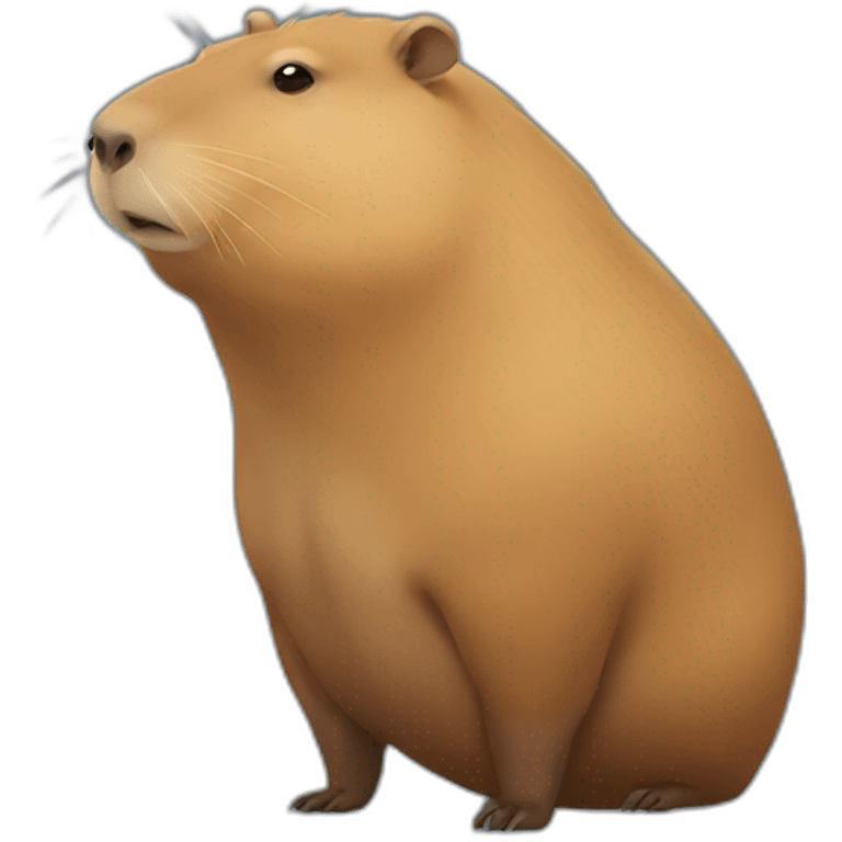 fat fat fat capybara emoji