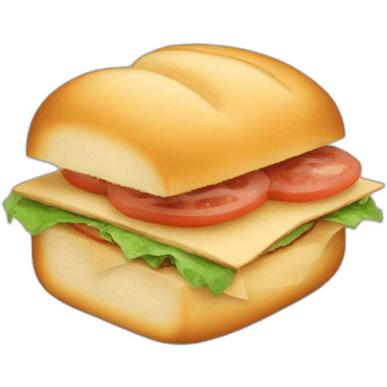 Sandwich bun emoji