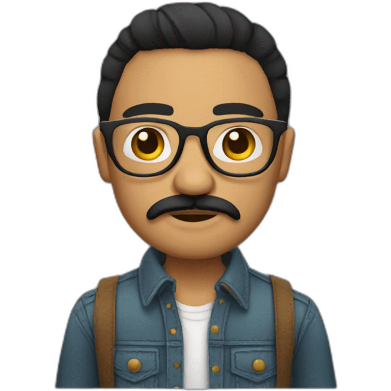 hipster mexican emoji