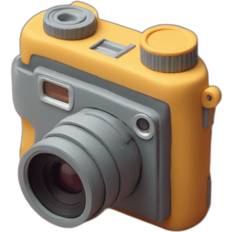 Plasticine Compact Film Camera emoji