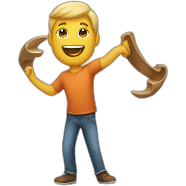 Person with Boomerang emoji