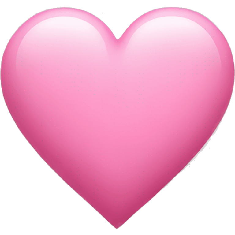 soft heart pink emoji