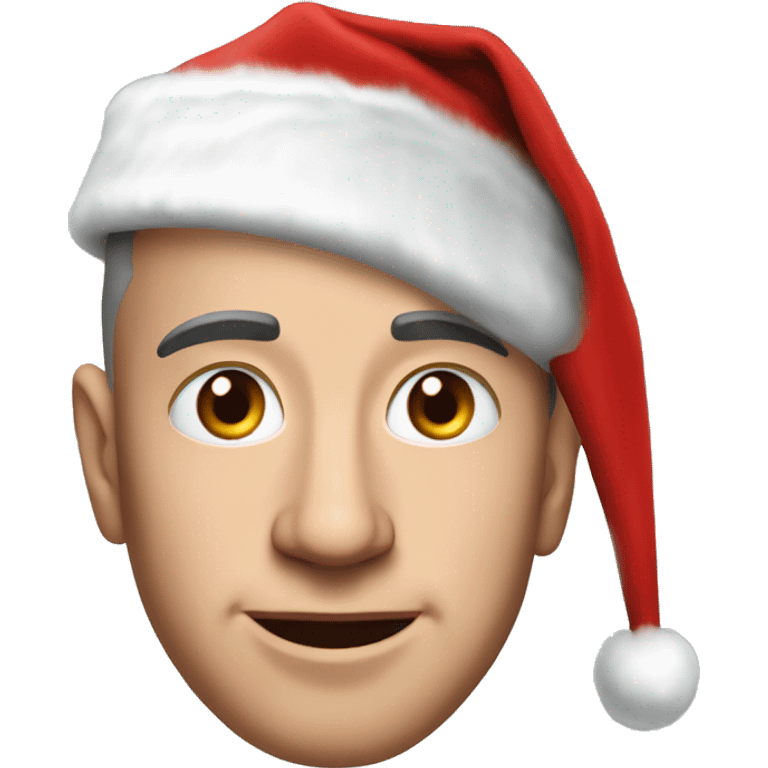 jeff bezos with santa hat emoji