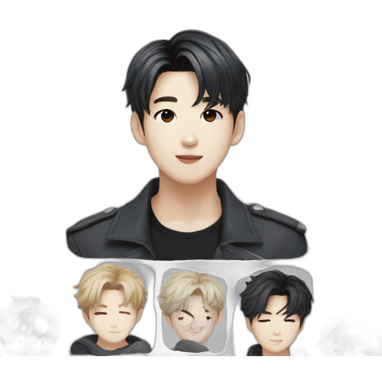 wonwoo seventeen kpop male group emoji