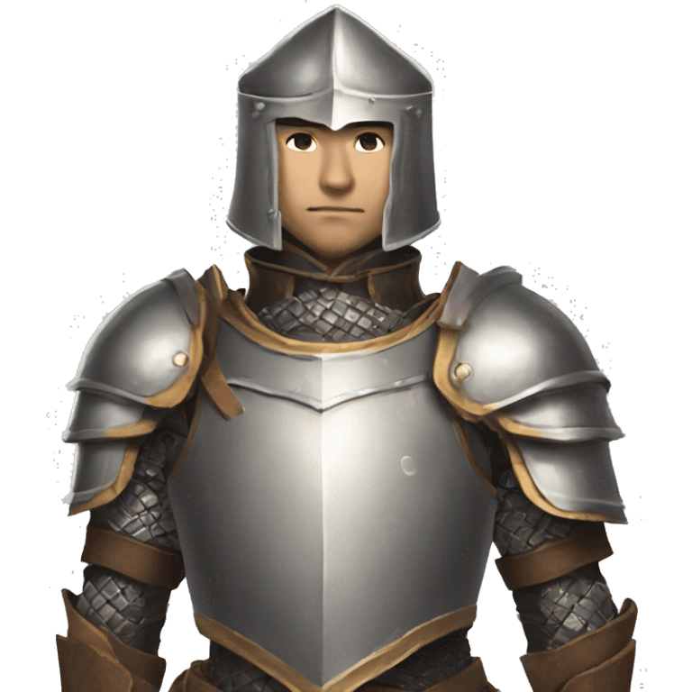 animated armor from Dungeons & Dragons super realistic emoji