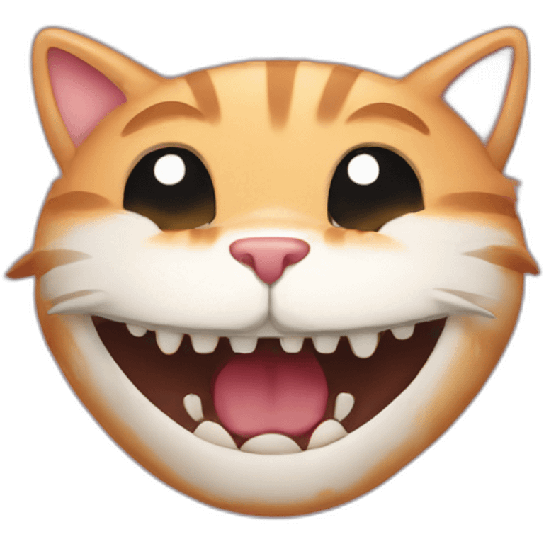 Cat bite emoji