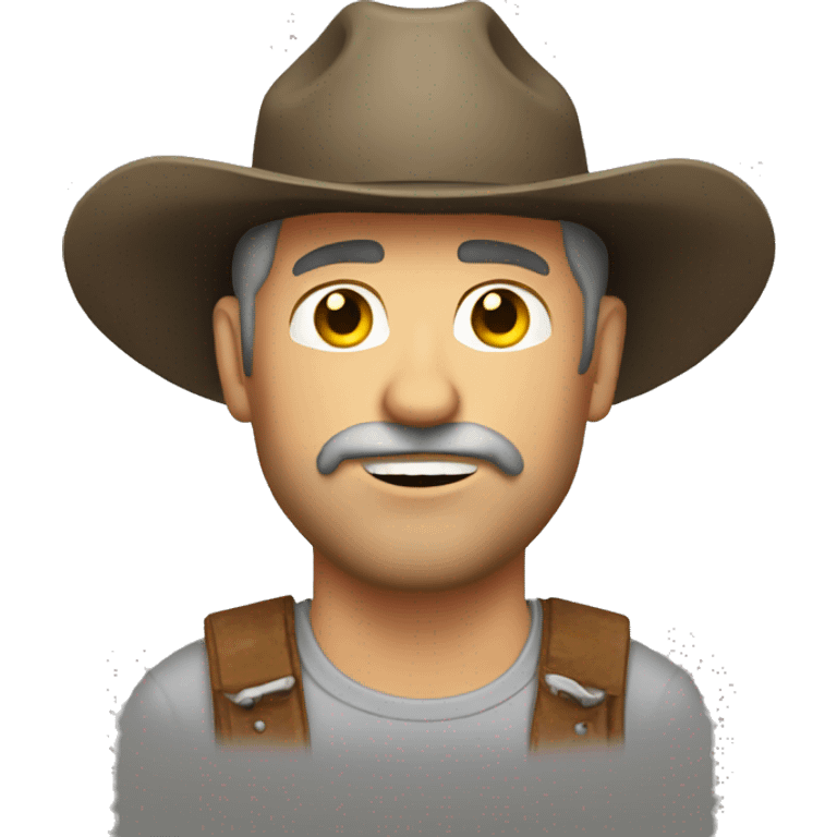 Redneck man emoji