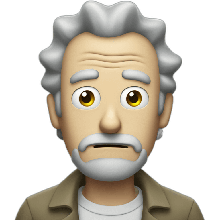 rick from rick and morty emoji