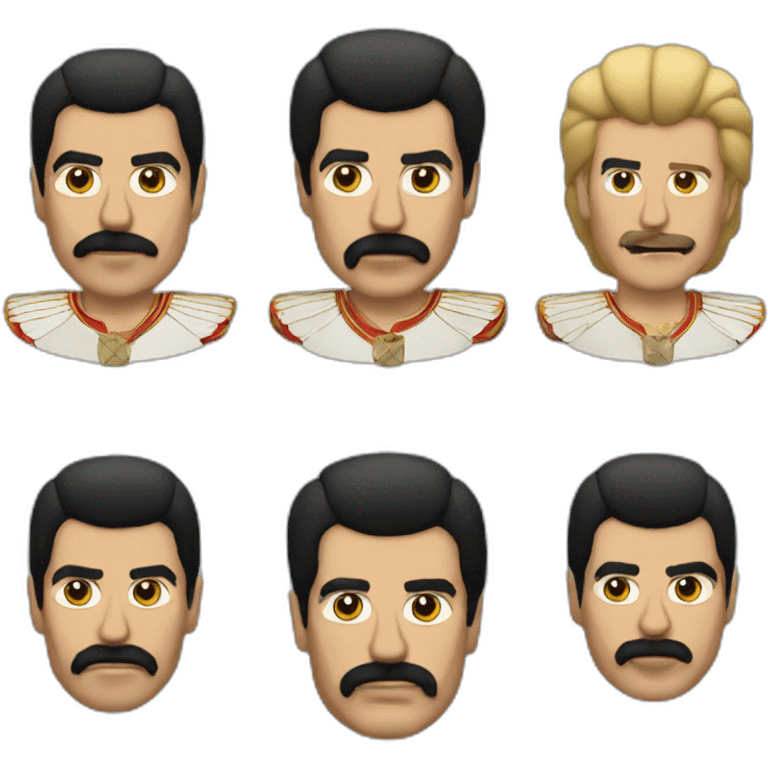 Freddie Mercury emoji