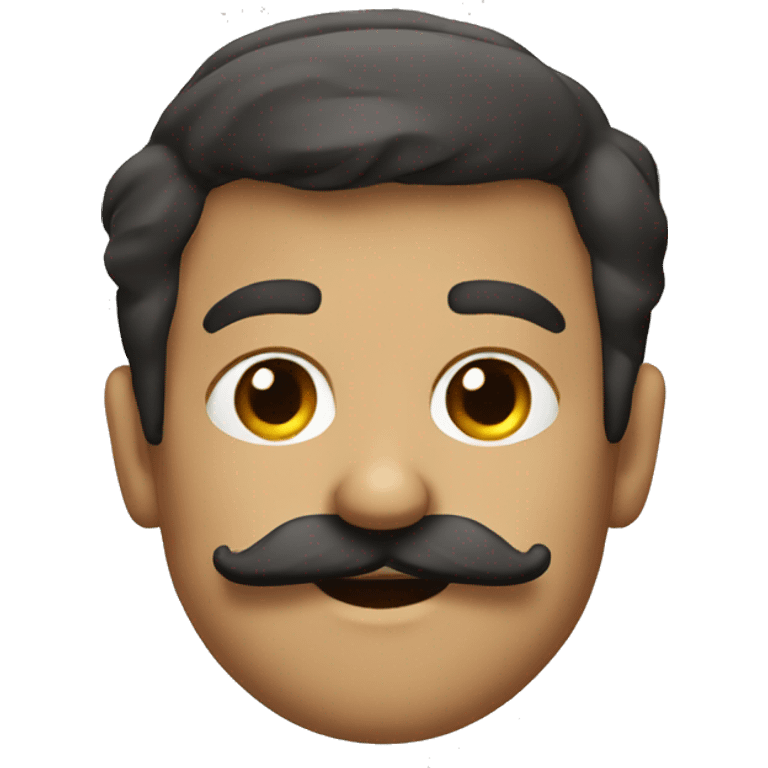 Just A moustache emoji