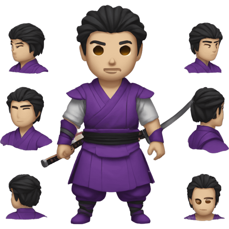 shogun purple emoji