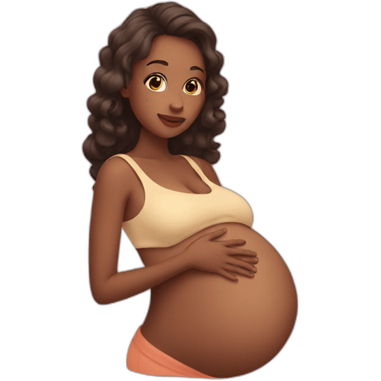 Pregnant emoji