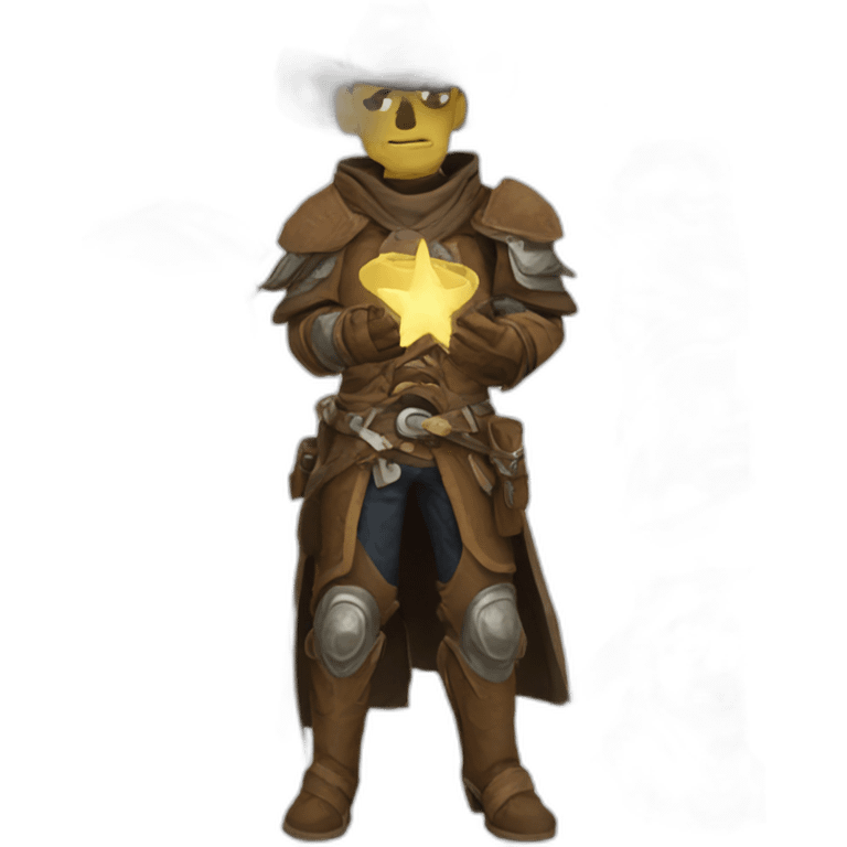 warforged cowboy emoji