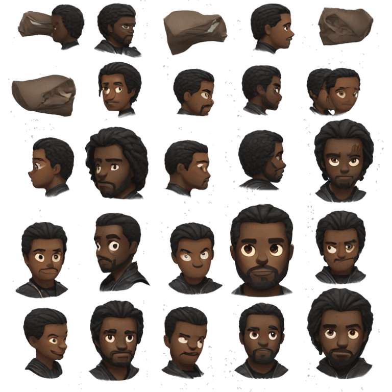 black panther marvel emoji