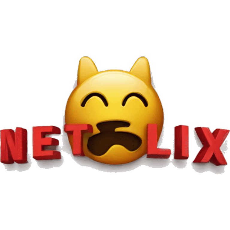 Netflix logo emoji