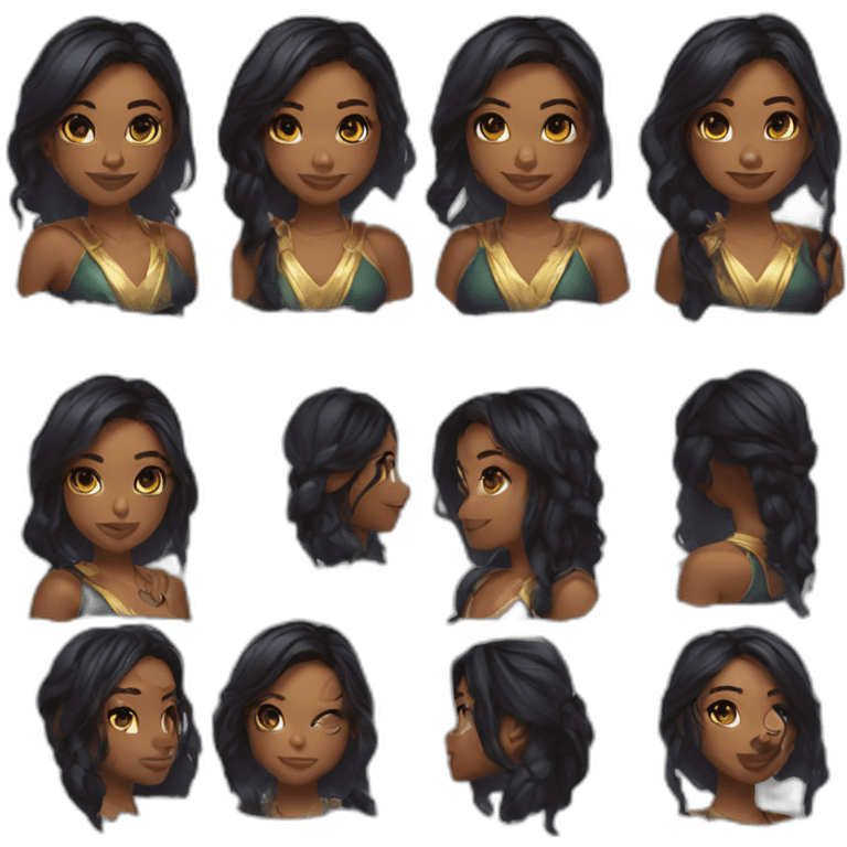 League Of Legends - senna - Character - keke palmer - emoji