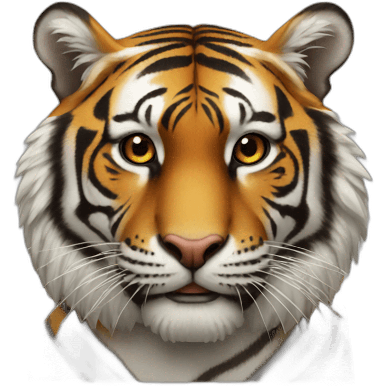 realistic tiger emoji