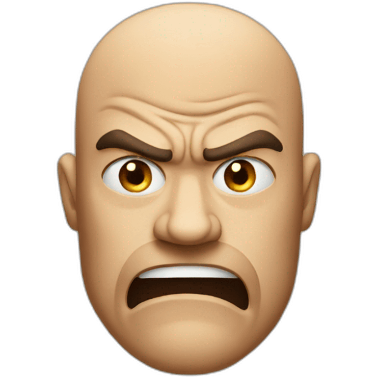 Angry emoji