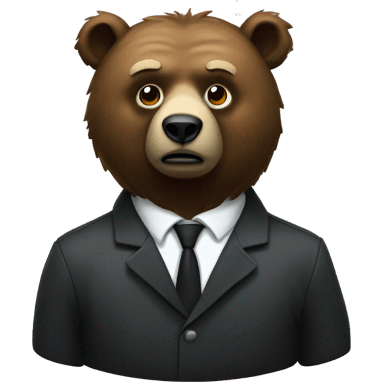 Russia mafia bear emoji