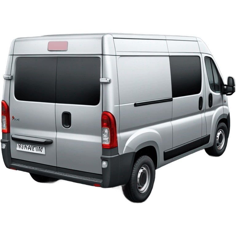 Peugeot Boxer als Van in Silber mit zwei eingebauten Fenster seitlich  emoji