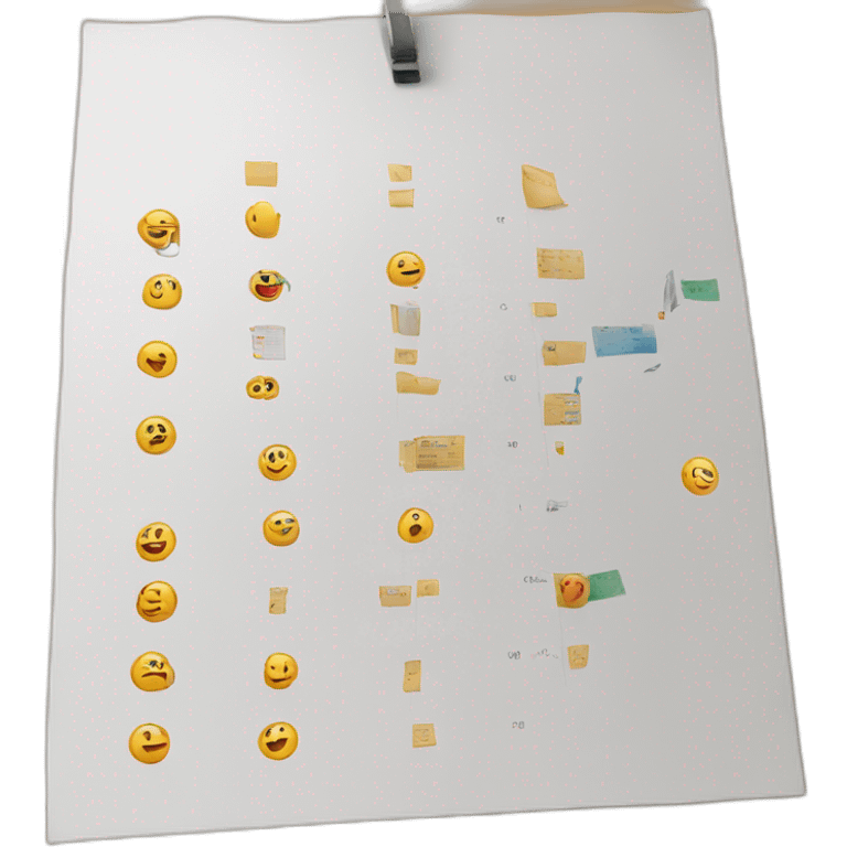 project plan emoji