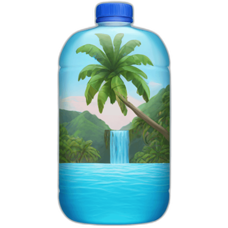 Fiji water emoji