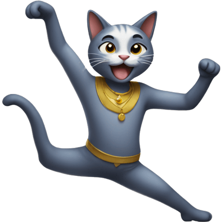 dancing cat emoji