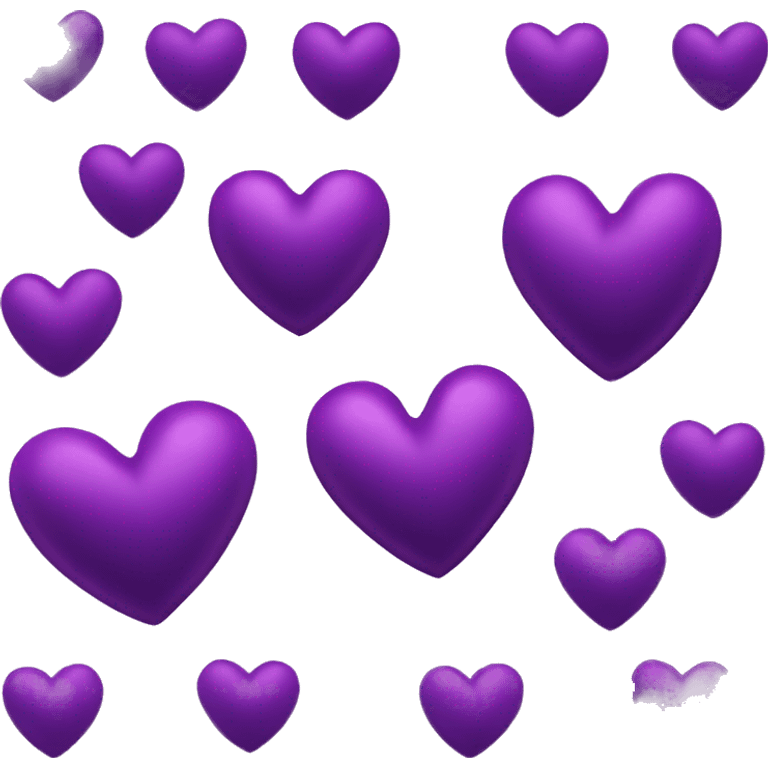 Matte Purple Heart emoji