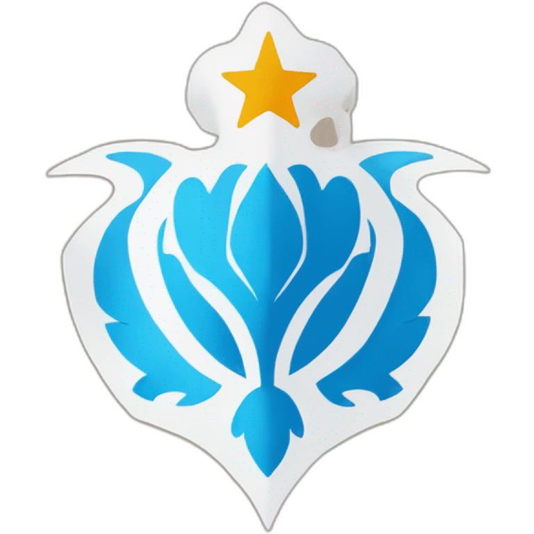 Olympique de marseille logo OM emoji