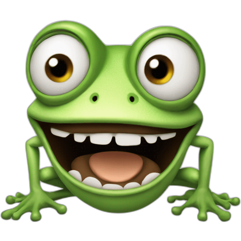 Crazy frog emoji