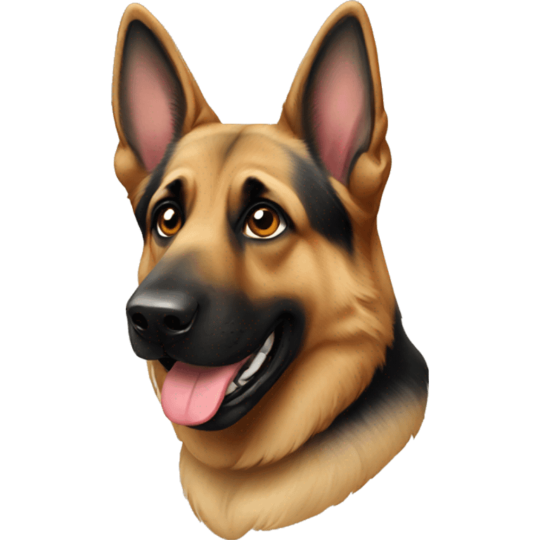 German Shepard emoji