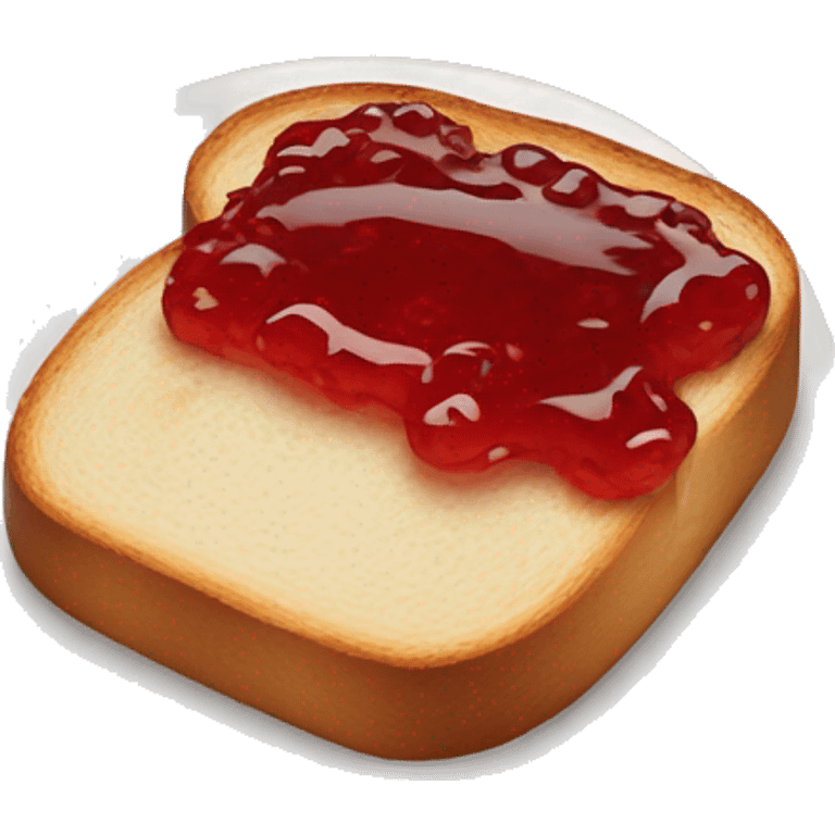 jam on toast emoji