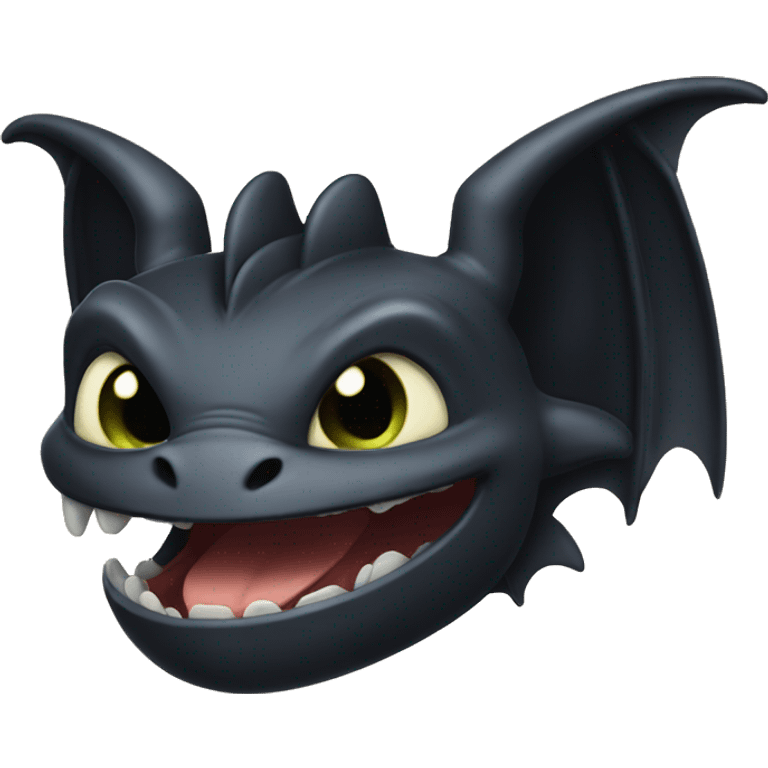 Toothless  emoji