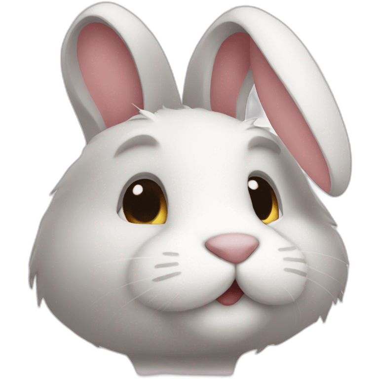 Digital rabbit emoji