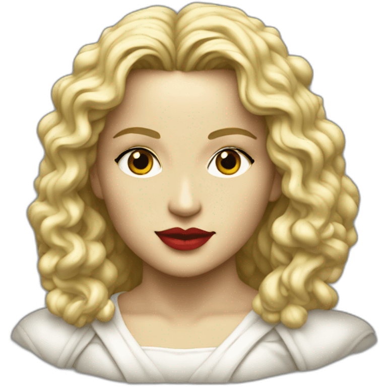 madonna in te 80s emoji