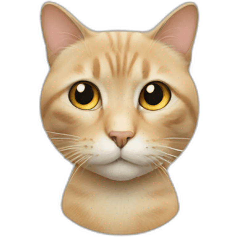 un chat et un humain emoji