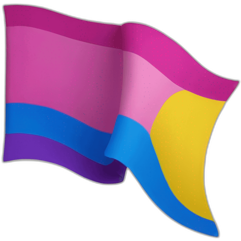 Drapeau-pansexuel emoji