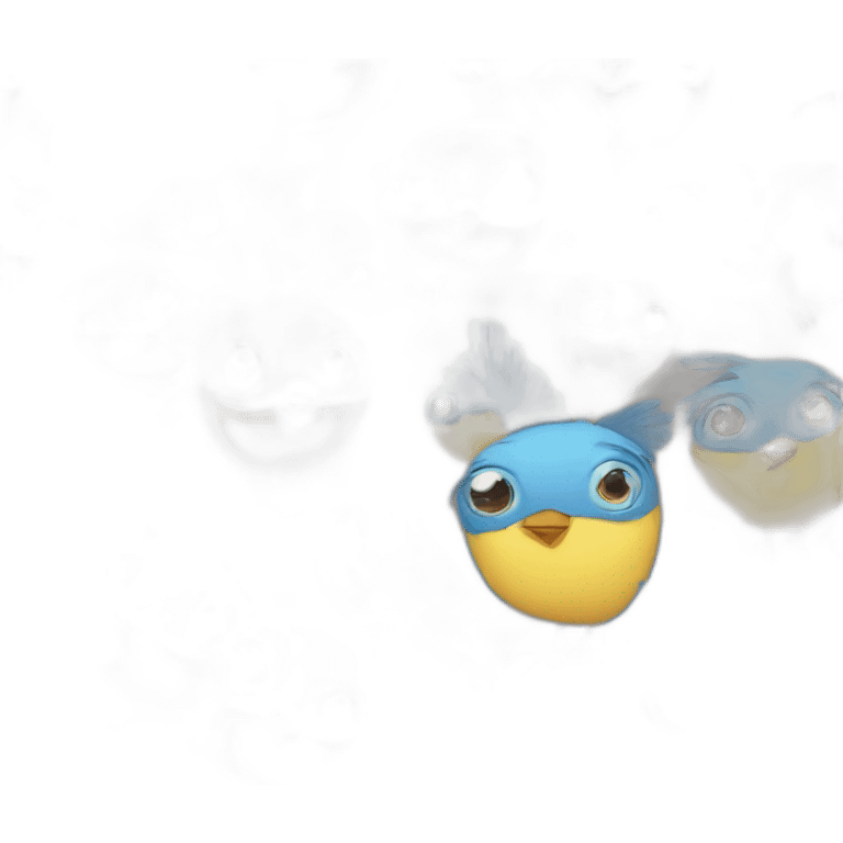 Twitter bird emoji